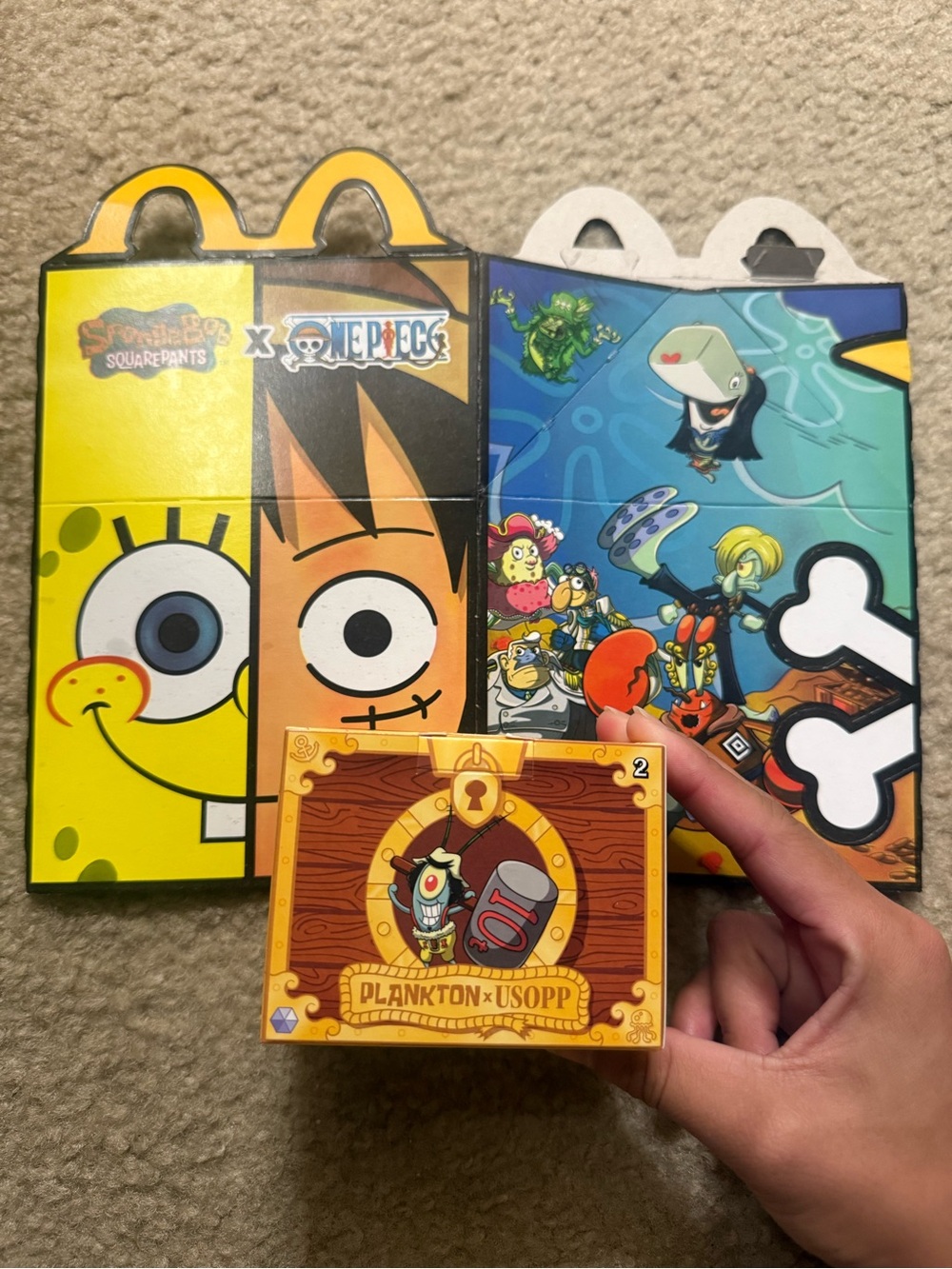 McDonald’s SpongeBob X One Piece - Ussopp / Plankton